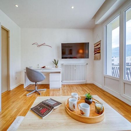 Le Joli Stade, Appartement Avec Magnifique Vue, Grenoble, Rhone Alpes Exteriör bild