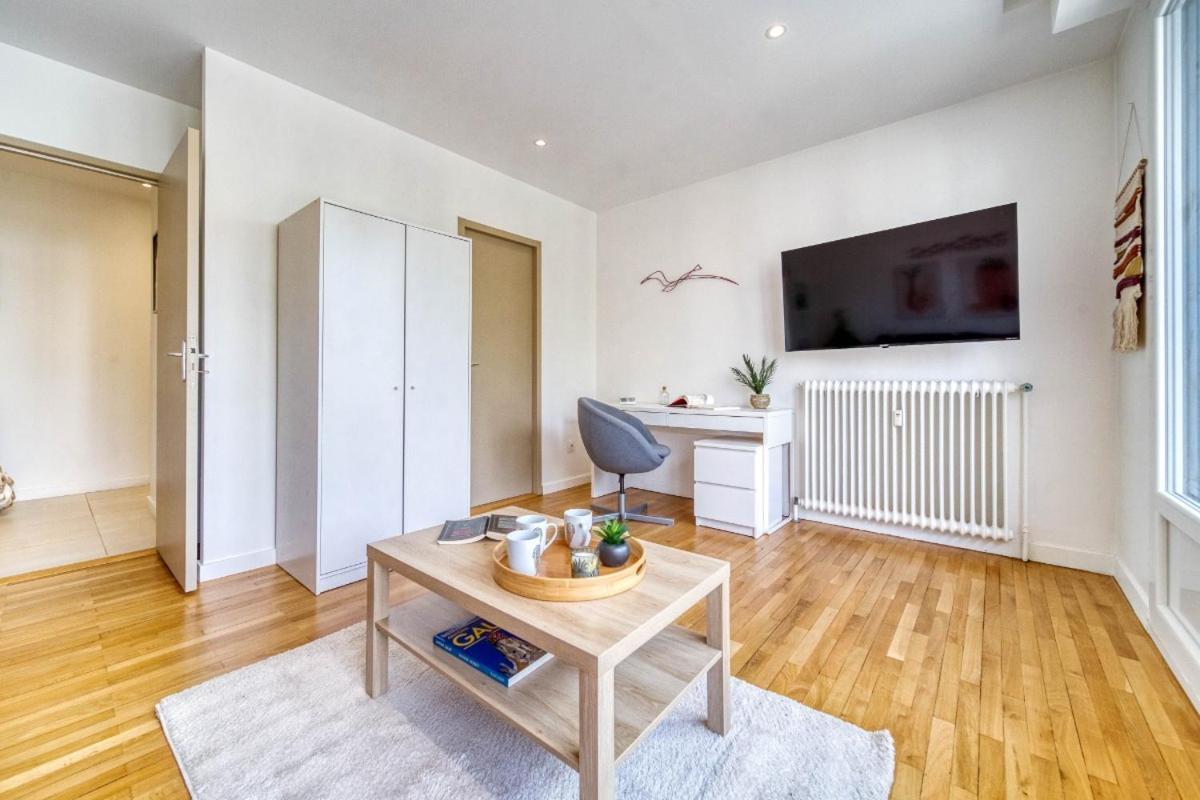 Le Joli Stade, Appartement Avec Magnifique Vue, Grenoble, Rhone Alpes Exteriör bild