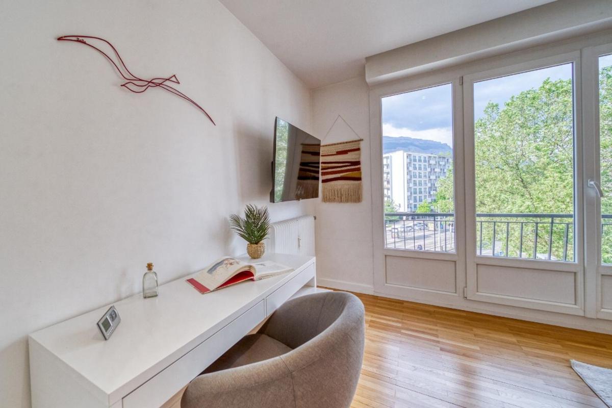 Le Joli Stade, Appartement Avec Magnifique Vue, Grenoble, Rhone Alpes Exteriör bild