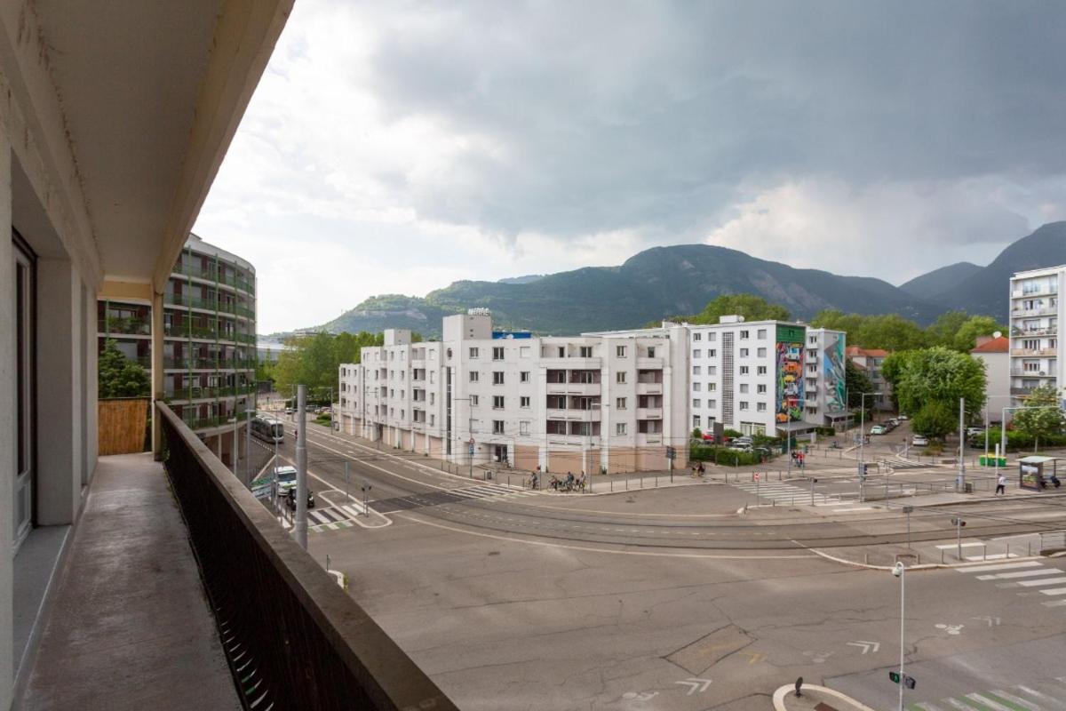 Le Joli Stade, Appartement Avec Magnifique Vue, Grenoble, Rhone Alpes Exteriör bild